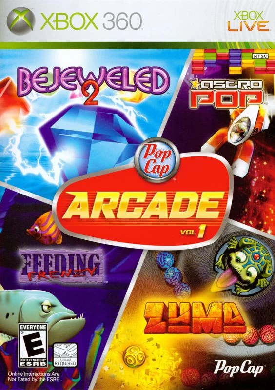 Capa do jogo PopCap Arcade Vol 1