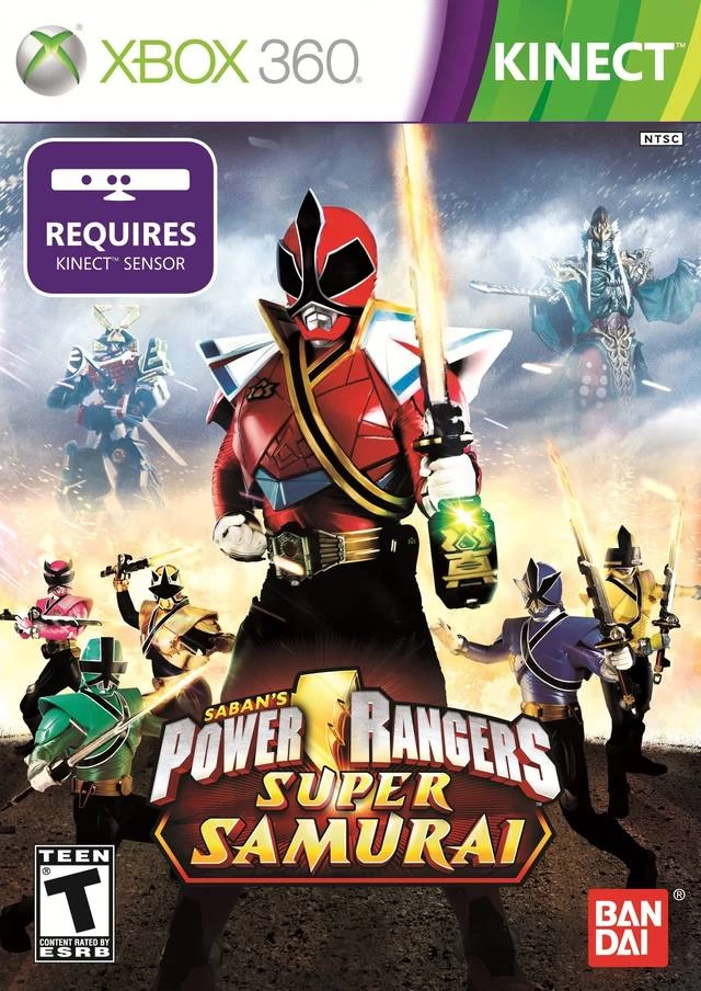 Capa do jogo Power Rangers: Super Samurai