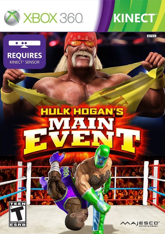 Capa do jogo Hulk Hogans Main Event