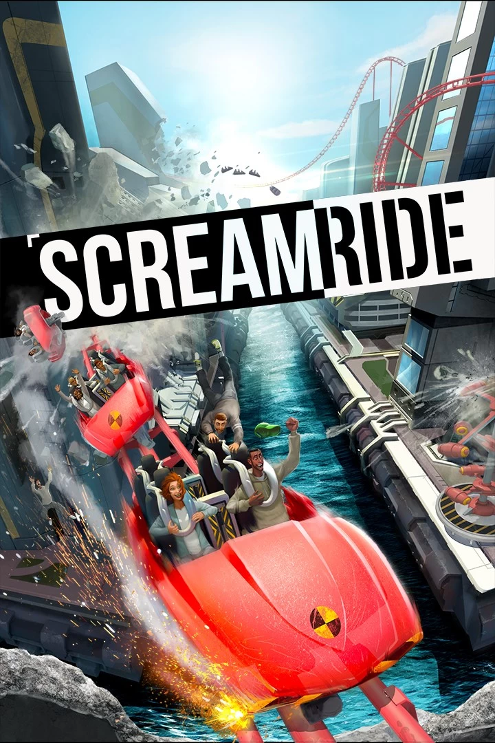 Capa do jogo ScreamRide