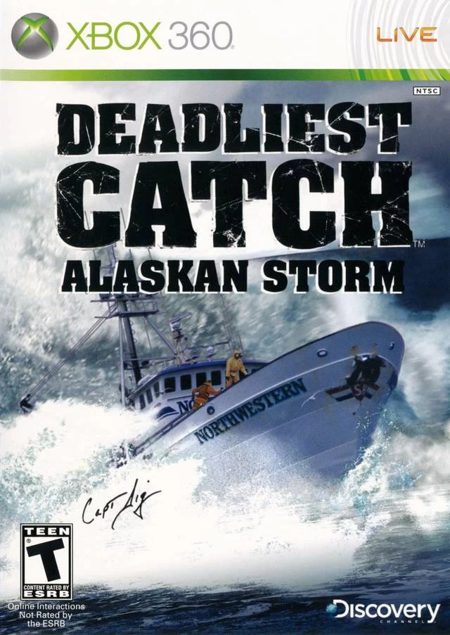 Capa do jogo Deadliest Catch: Alaskan Storm