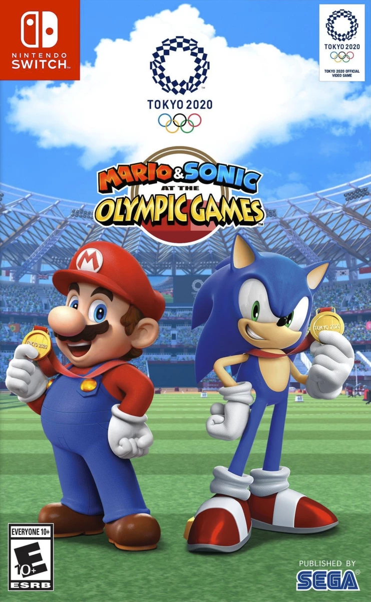 Capa do jogo Mario & Sonic at the Olympic Games Tokyo 2020