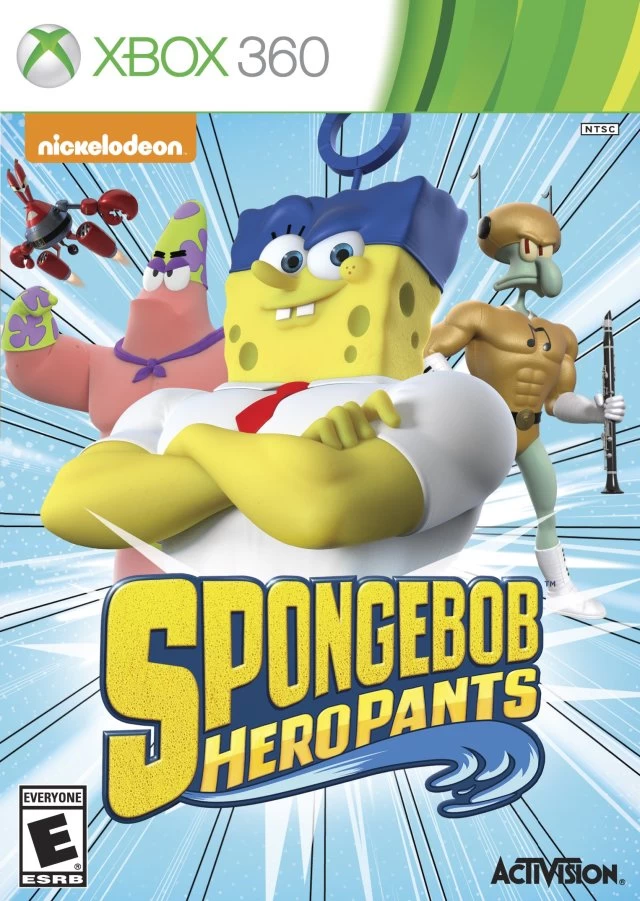 Capa do jogo SpongeBob HeroPants