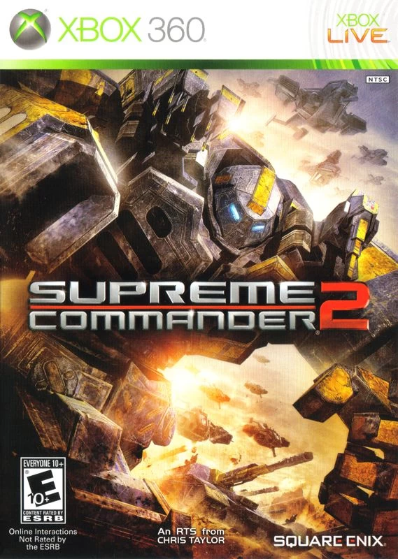 Capa do jogo Supreme Commander 2