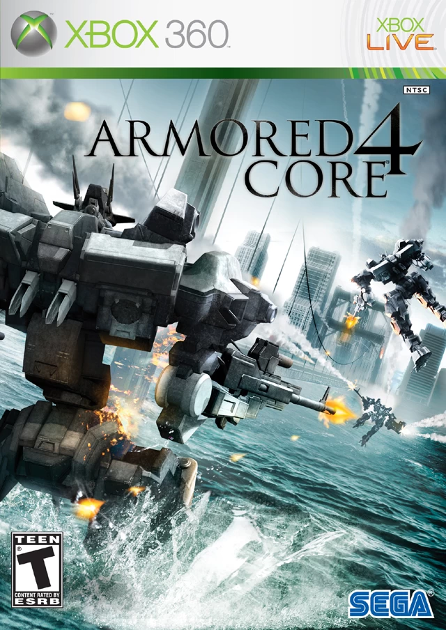 Capa do jogo Armored Core 4