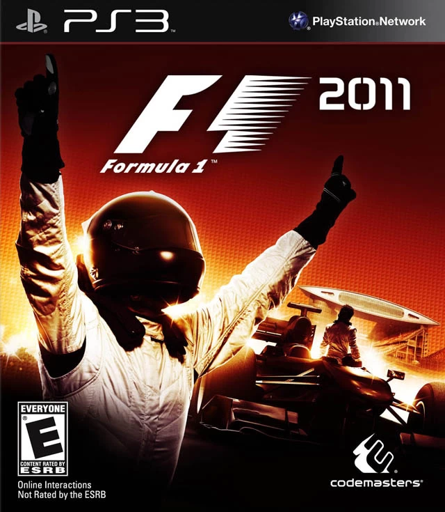 Capa do jogo F1 2011