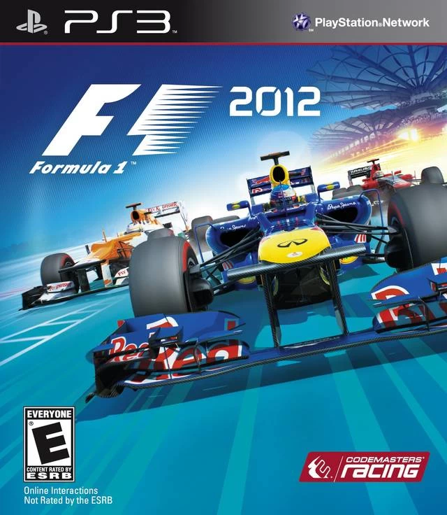 Capa do jogo F1 2012