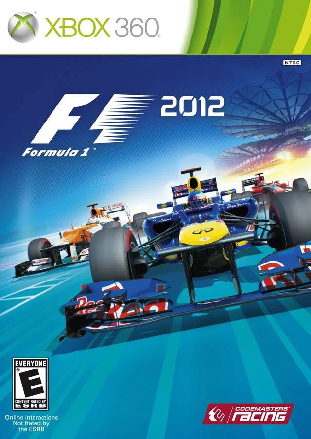 Capa do jogo F1 2012