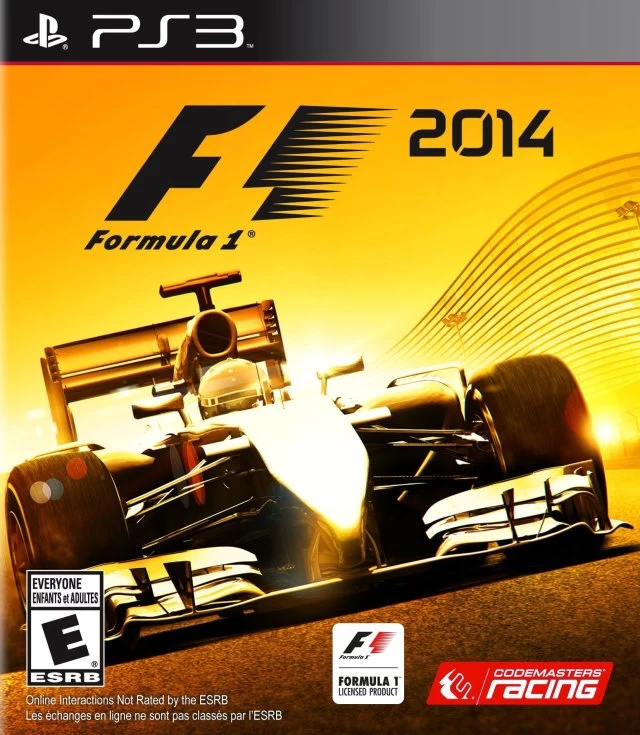 Capa do jogo F1 2014