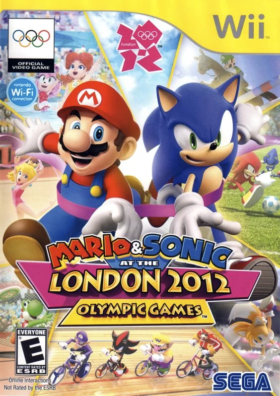 Capa do jogo Mario & Sonic at the London 2012 Olympic Games