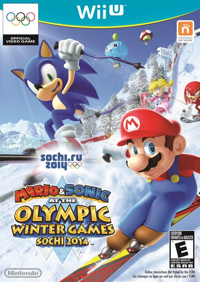 Capa do jogo Mario & Sonic at the Olympic Winter Games: Sochi 2014