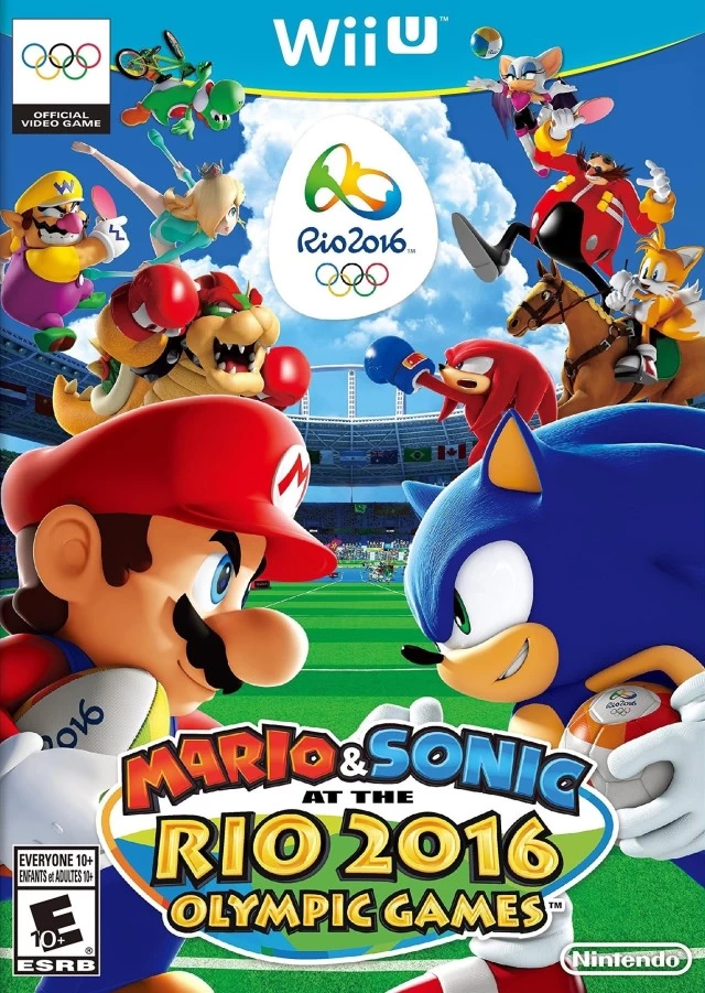 Capa do jogo Mario & Sonic at the Rio 2016 Olympic Games