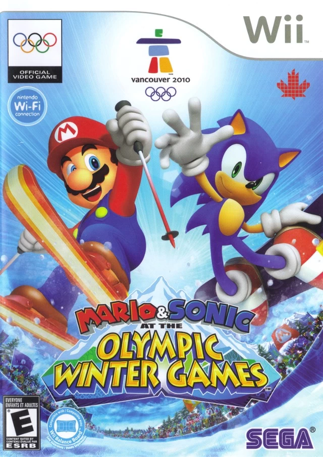 Capa do jogo Mario & Sonic at the Olympic Winter Games