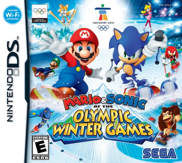 Mario & Sonic at the Olympic Winter Games cover