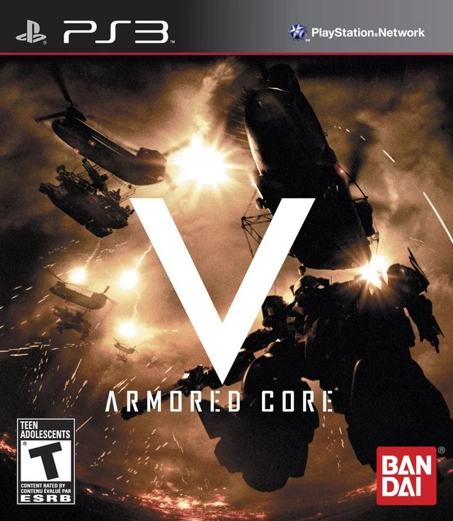 Capa do jogo Armored Core V