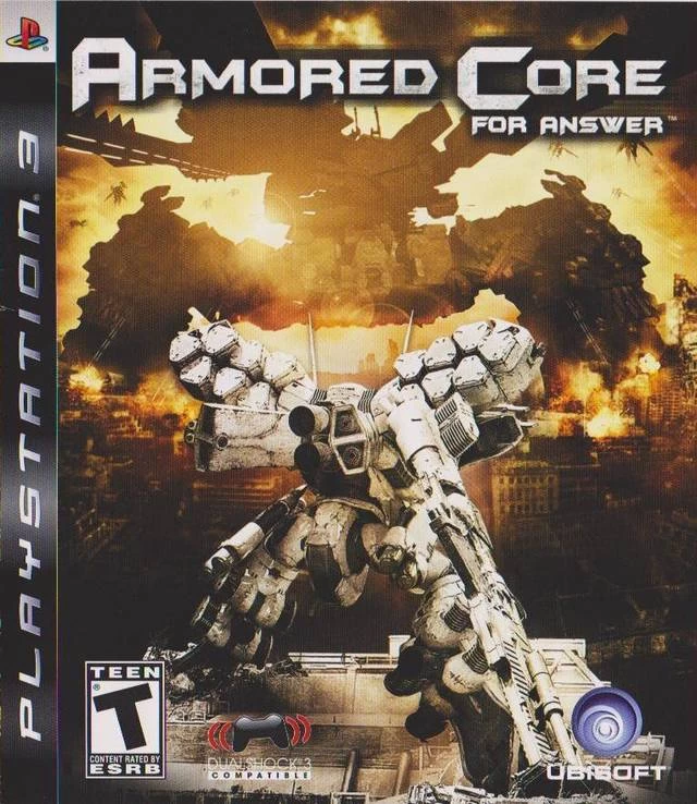 Capa do jogo Armored Core: For Answer