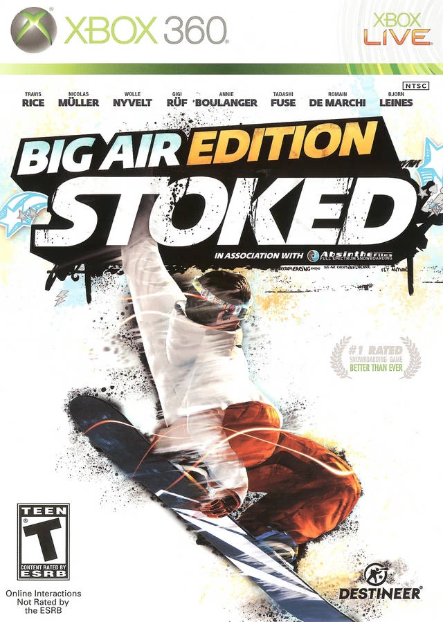 Capa do jogo Stoked: Big Air Edition