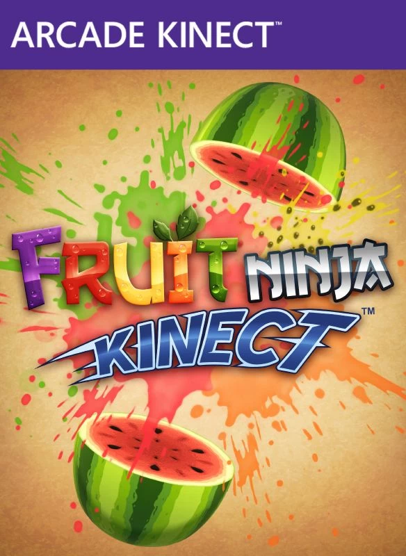 Fruit Ninja Kinect cover