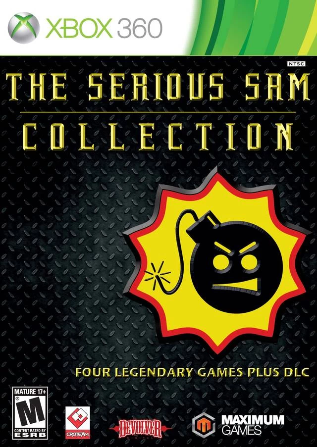 Capa do jogo The Serious Sam Collection