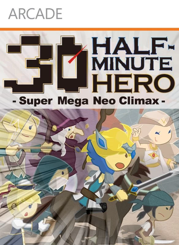 Capa do jogo Half-Minute Hero: Super Mega Neo Climax