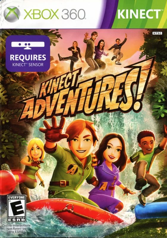 Capa do jogo Kinect Adventures!