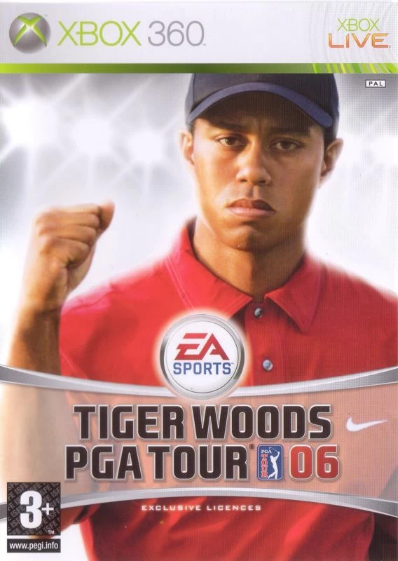 Capa do jogo Tiger Woods PGA Tour 06