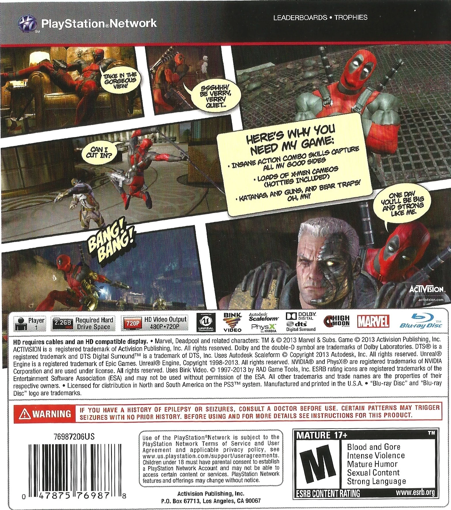 Capa do jogo Deadpool