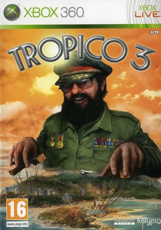 Capa do jogo Tropico 3