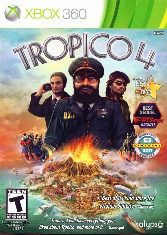 Capa do jogo Tropico 4