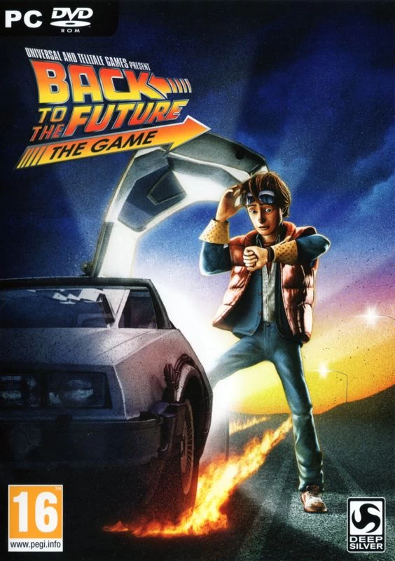 Capa do jogo Back to the Future: The Game