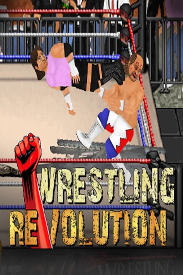 Capa do jogo Wrestling Revolution 2D