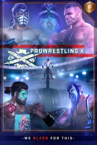 Capa de Pro Wrestling X