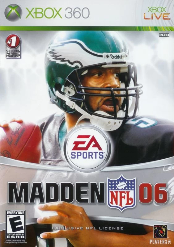 Capa do jogo Madden NFL 06