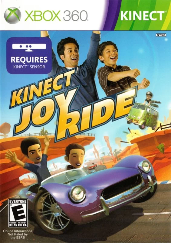 Capa do jogo Kinect Joy Ride