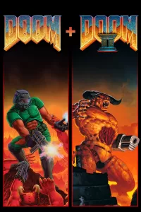Capa de DOOM + DOOM II Capa de DOOM + DOOM II
