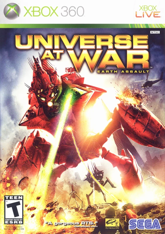 Capa do jogo Universe at War: Earth Assault