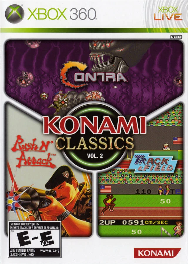 Capa do jogo Konami Classics Vol. 2