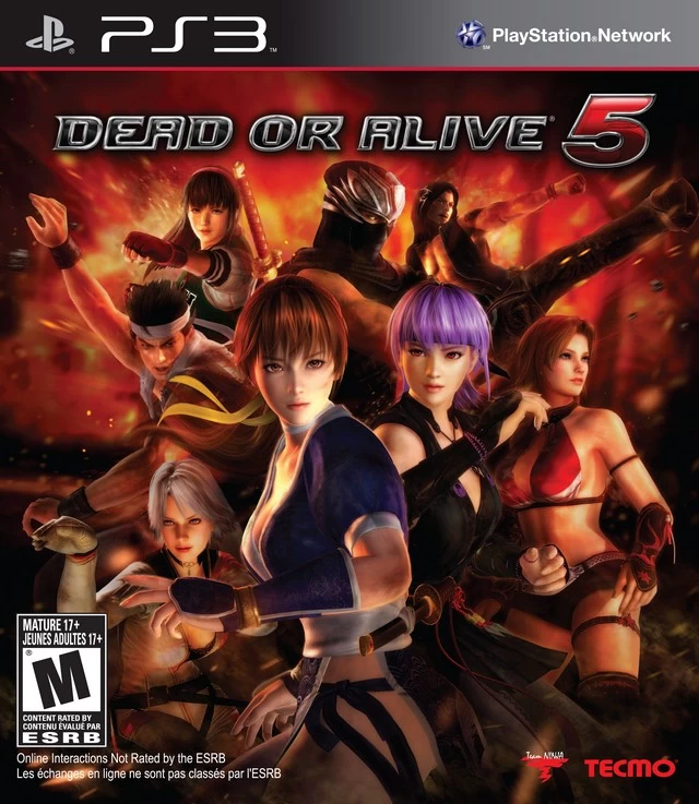 Capa do jogo Dead or Alive 5