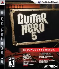 Capa de Guitar Hero 5