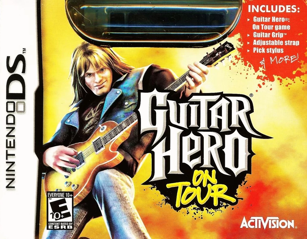 Capa do jogo Guitar Hero: On Tour