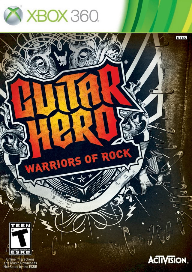 Capa do jogo Guitar Hero: Warriors of Rock