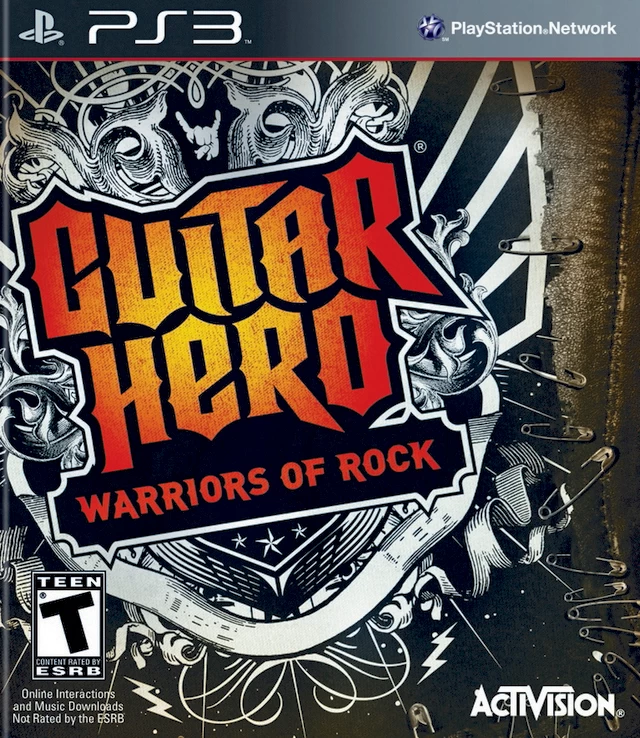 Capa do jogo Guitar Hero: Warriors of Rock