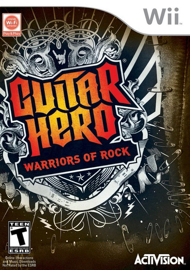 Capa do jogo Guitar Hero: Warriors of Rock