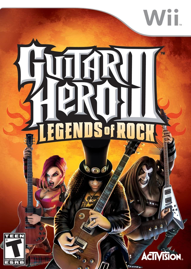 Capa do jogo Guitar Hero III: Legends of Rock