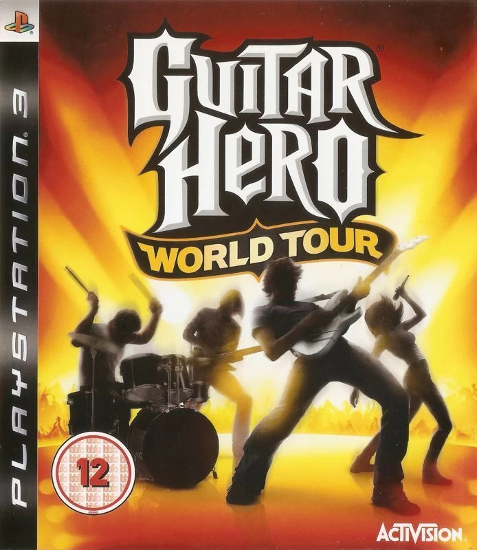 Capa do jogo Guitar Hero: World Tour