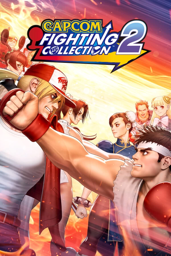 Capa do jogo Capcom Fighting Collection 2