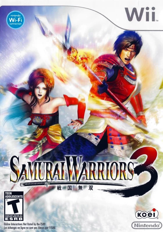 Capa do jogo Samurai Warriors 3