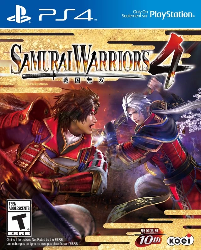 Capa do jogo Samurai Warriors 4