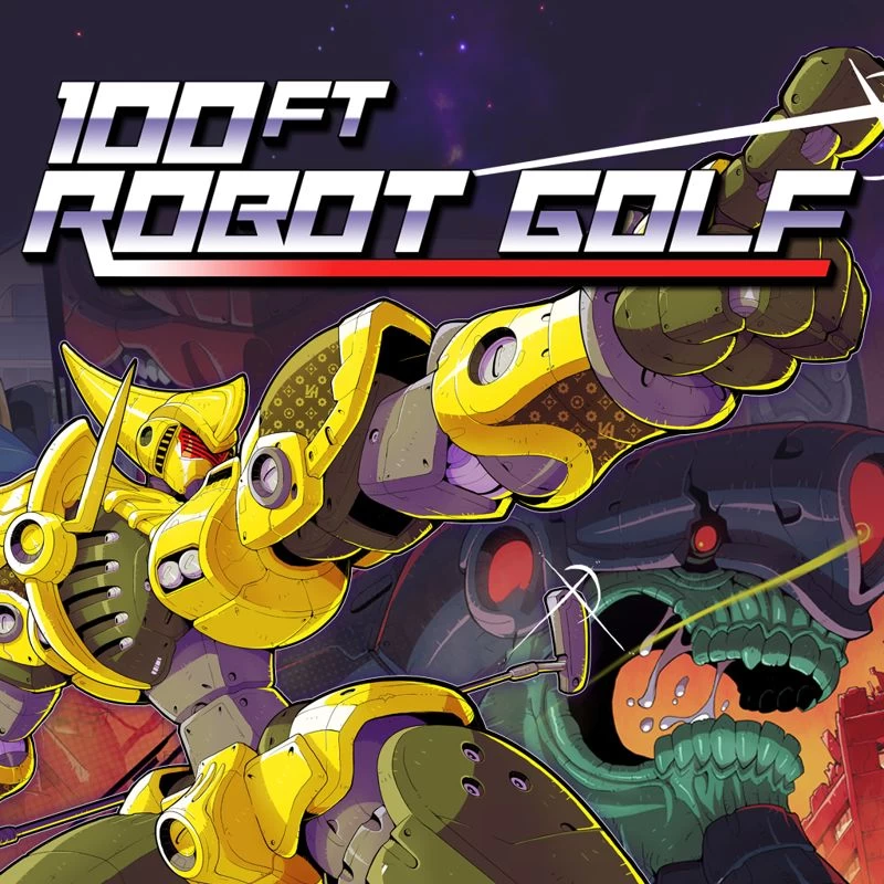 Capa do jogo 100ft Robot Golf