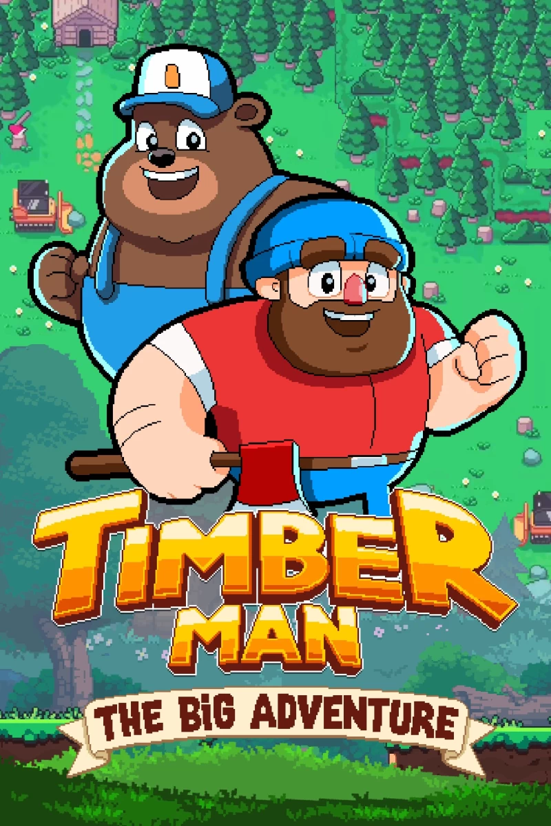 Capa do jogo Timberman: The Big Adventure